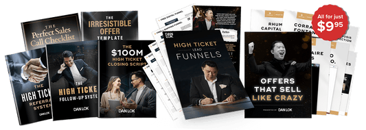 Bundle: High Ticket Clients Toolkit + High Ticket Lead Funnels + Offers That Sell Like Crazy